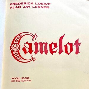 CAMELOT COMPLETE VOCAL SCORE Alan Jay Lerner & Frederick LOEWE 1962 1967